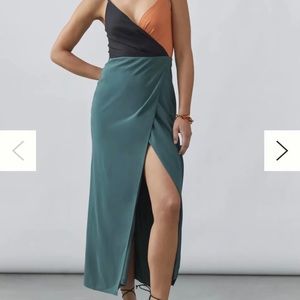 Anthropologie hutch colorblock dress